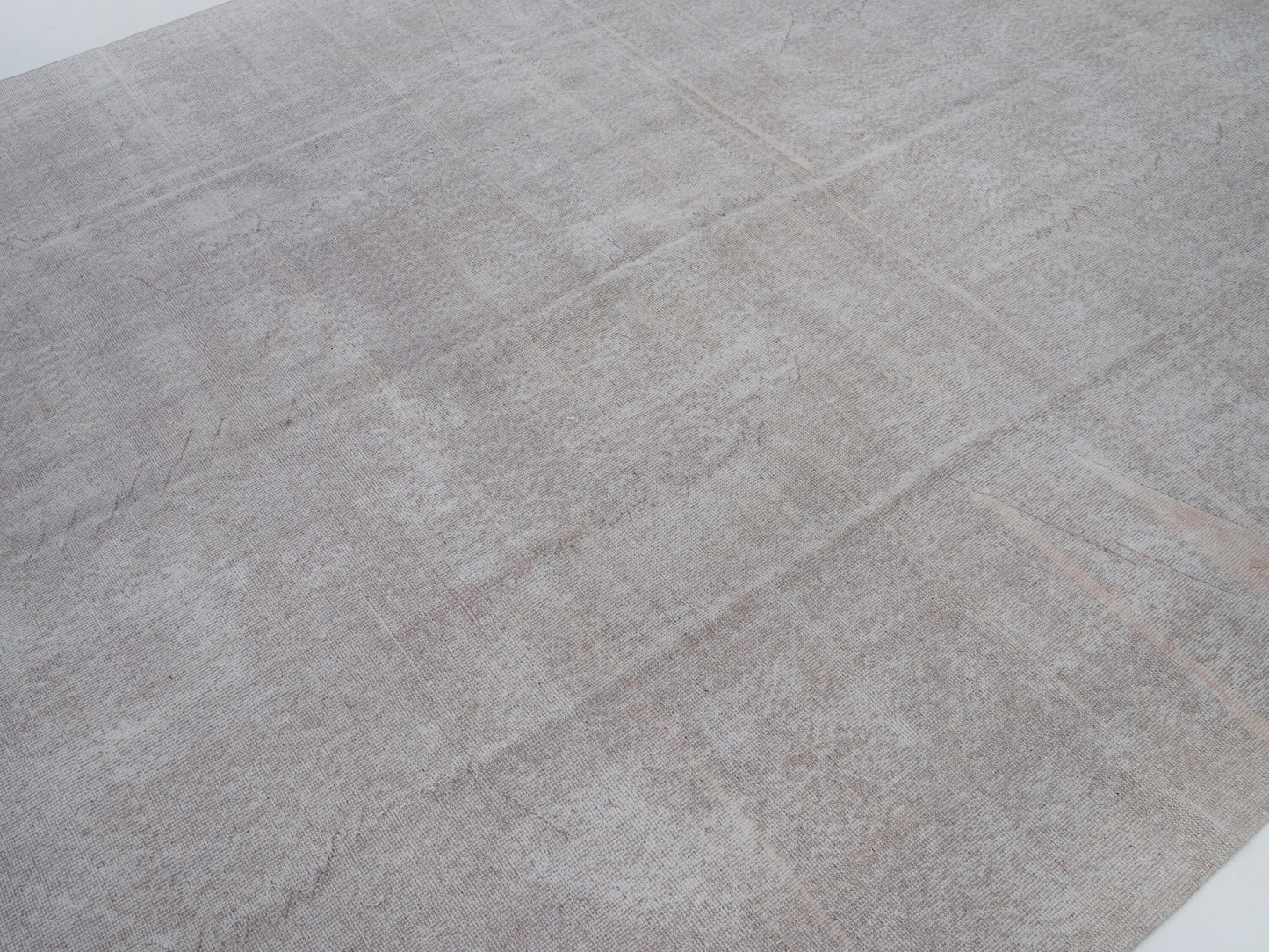 Vintage Handmade Rug, Turkish Area Rug, Oushak Faded Rug, Scandinavian Rug, Gray Rug, Office Rug, Oversize Rug, Carpet Rug, Rug 8x13, 12268