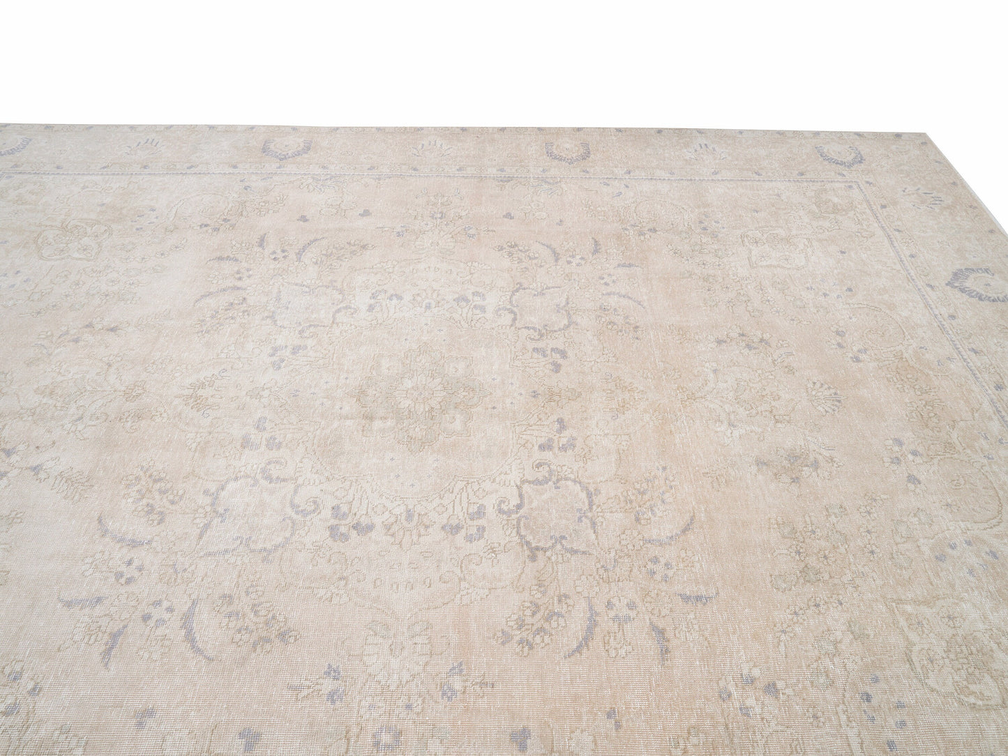 Handmade Area Rug, Turkish Oushak Rug, Vintage Muted Rug, Neutral Floor Rug, Rug 9x13, Oversize Rug, Carpet Rug, Turkish Carpet, 12265