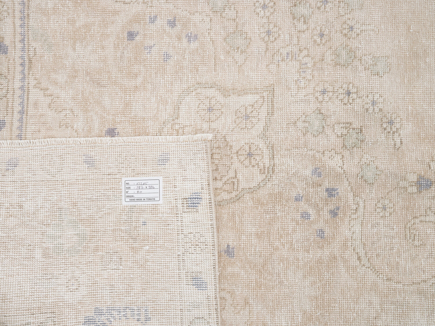 Handmade Area Rug, Turkish Oushak Rug, Vintage Muted Rug, Neutral Floor Rug, Rug 9x13, Oversize Rug, Carpet Rug, Turkish Carpet, 12265