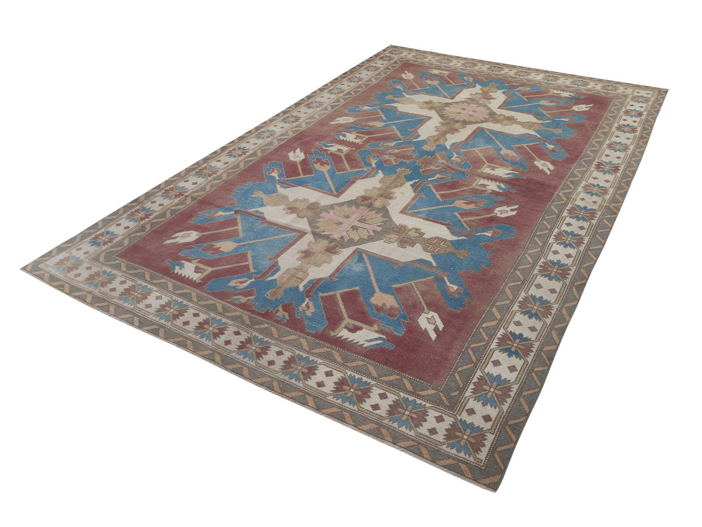 Area Rug 8x12, Large Oushak Rug, Turkish rug 8x12, Oversize Rug, Vintage Rug, Carpet rug, Handmade rug, Primitive rug, Rug Entryway, 10485