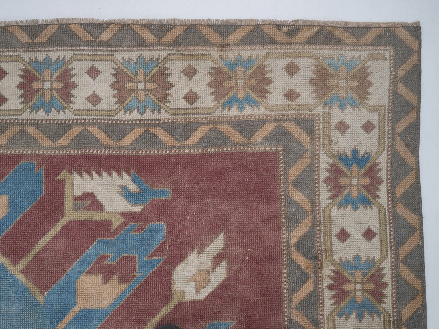 Area Rug 8x12, Large Oushak Rug, Turkish rug 8x12, Oversize Rug, Vintage Rug, Carpet rug, Handmade rug, Primitive rug, Rug Entryway, 10485