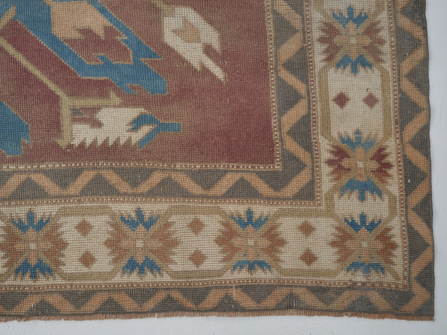 Area Rug 8x12, Large Oushak Rug, Turkish rug 8x12, Oversize Rug, Vintage Rug, Carpet rug, Handmade rug, Primitive rug, Rug Entryway, 10485
