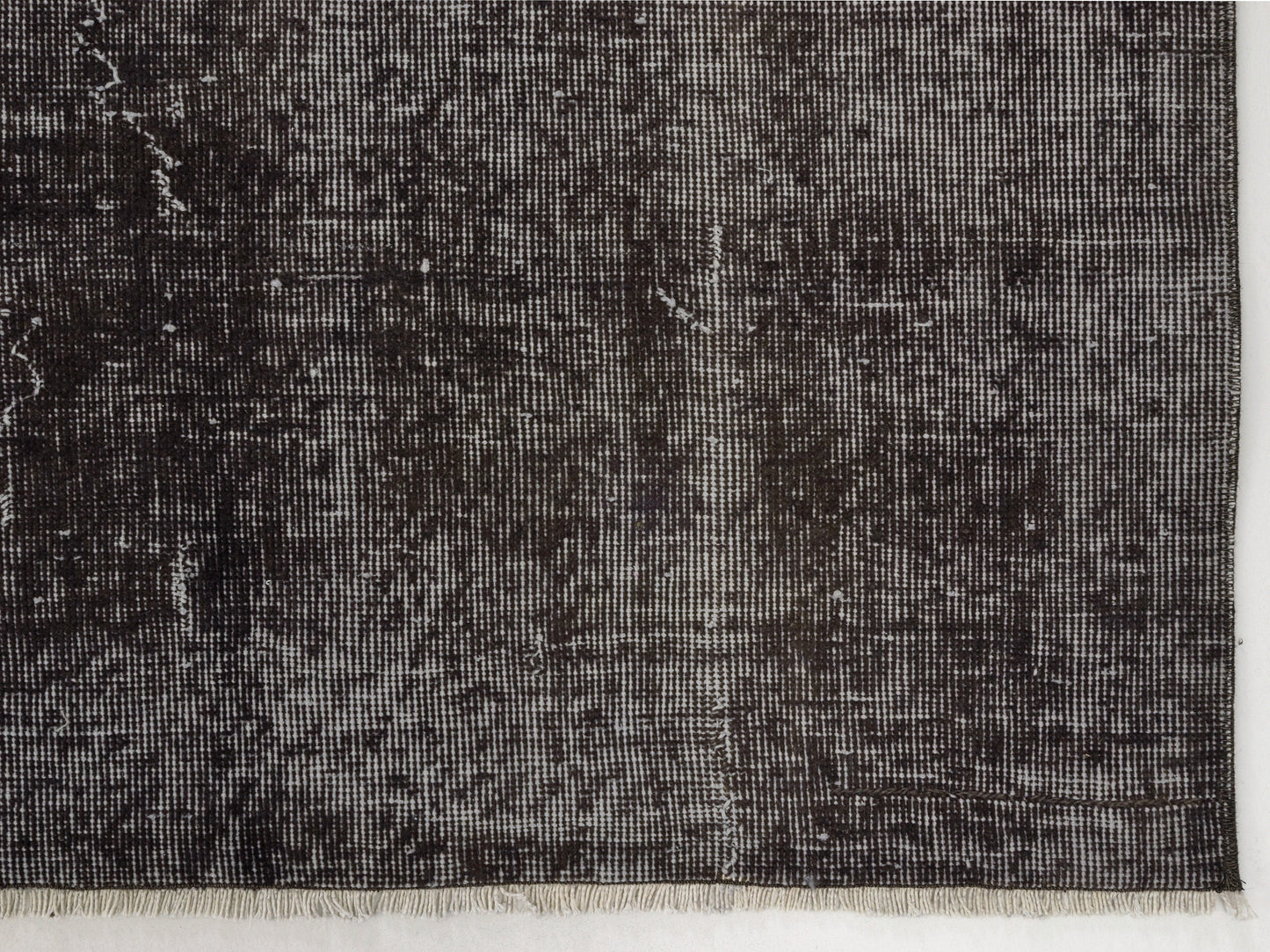 Black Area Large rug, Black Carpet rug 8x11, Turkish Rug, Vintage rug, Distressed rug, Unique rug, Contemporary decor, Handmade rug, 9600