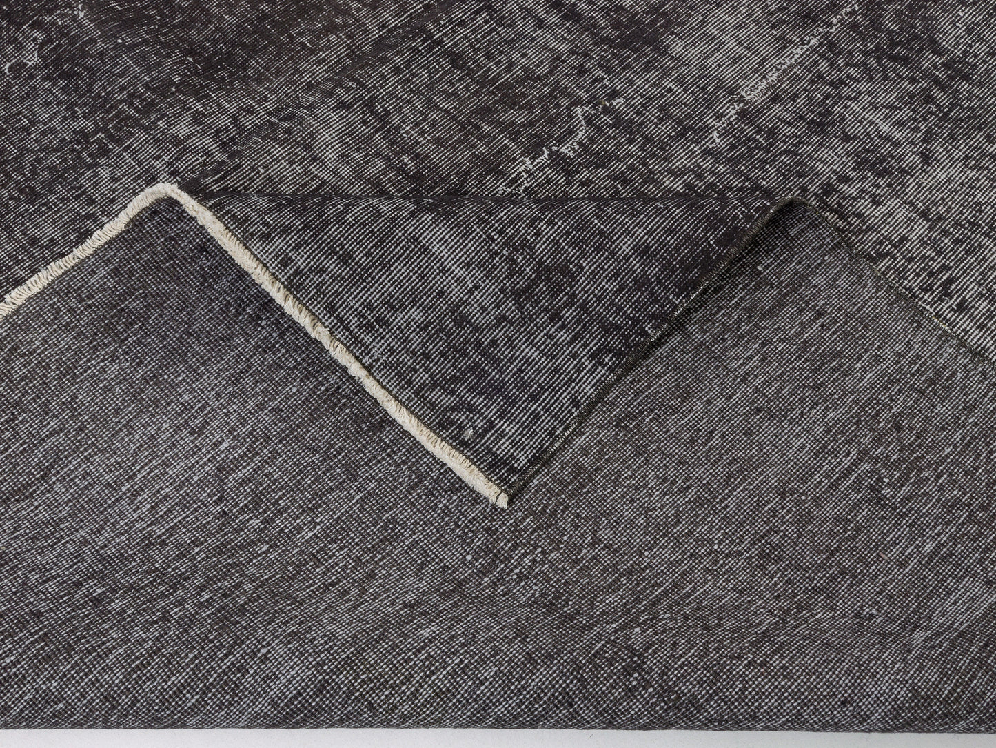 Black Area Large rug, Black Carpet rug 8x11, Turkish Rug, Vintage rug, Distressed rug, Unique rug, Contemporary decor, Handmade rug, 9600