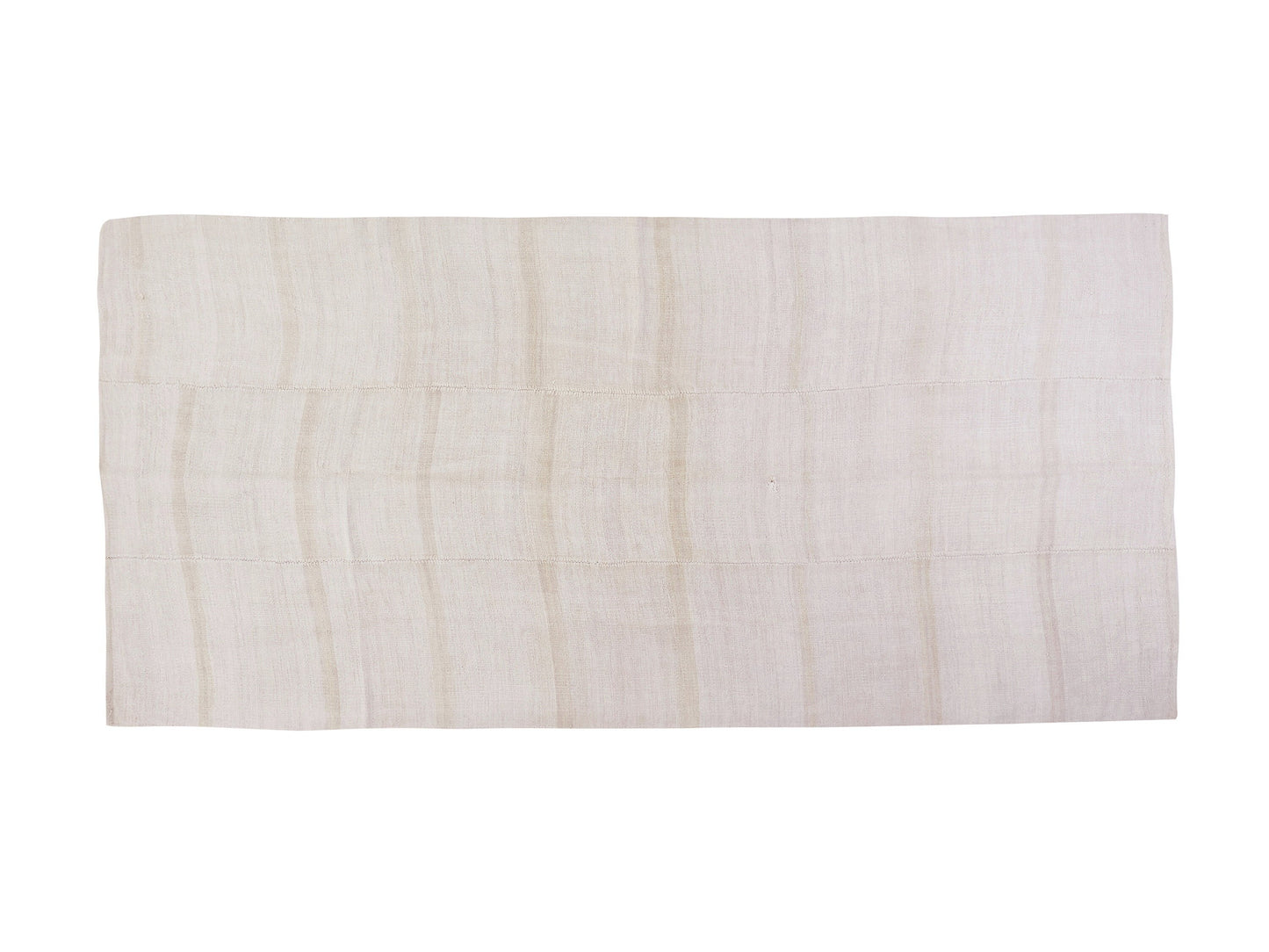 White Area Hemp Kilim Rug 5x10, Turkish Vintage Kilim Rug, Handmade Rug, Bedroom rug, Entryway rug, One of a kind rug, Contemporary, 9553