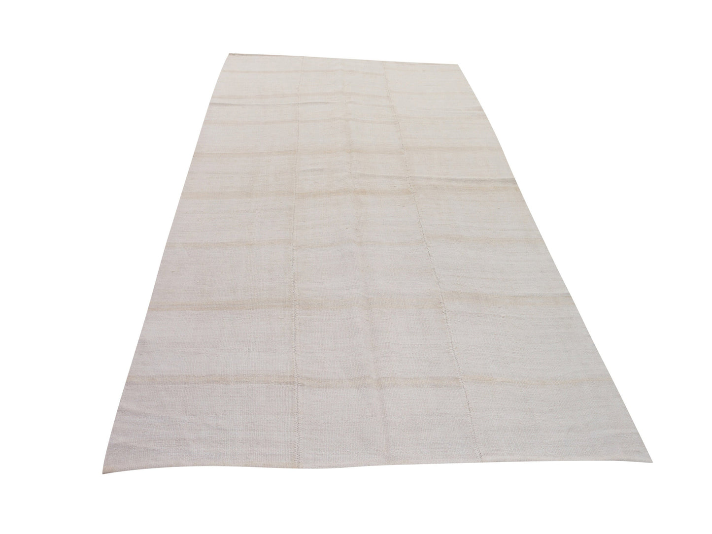 White Area Hemp Kilim Rug 5x10, Turkish Vintage Kilim Rug, Handmade Rug, Bedroom rug, Entryway rug, One of a kind rug, Contemporary, 9553