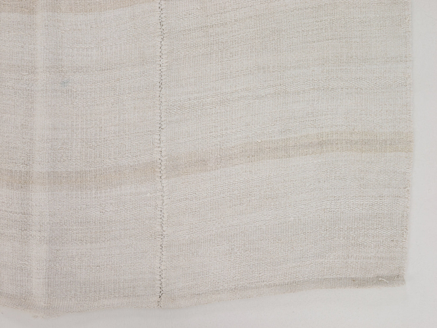 White Area Hemp Kilim Rug 5x10, Turkish Vintage Kilim Rug, Handmade Rug, Bedroom rug, Entryway rug, One of a kind rug, Contemporary, 9553