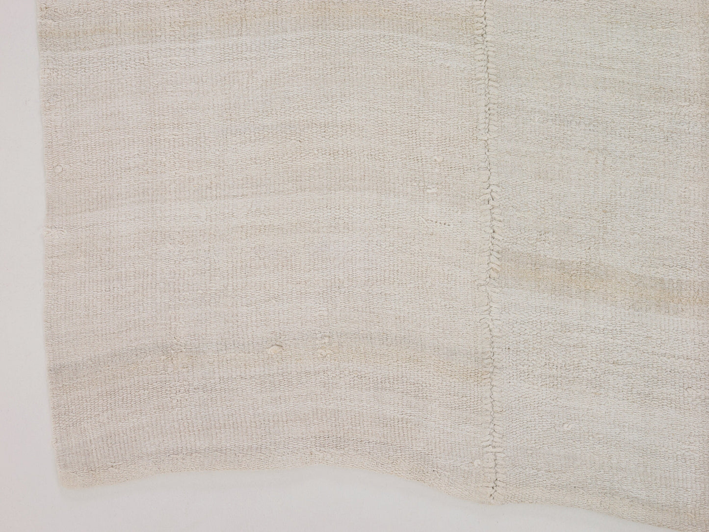 White Area Hemp Kilim Rug 5x10, Turkish Vintage Kilim Rug, Handmade Rug, Bedroom rug, Entryway rug, One of a kind rug, Contemporary, 9553
