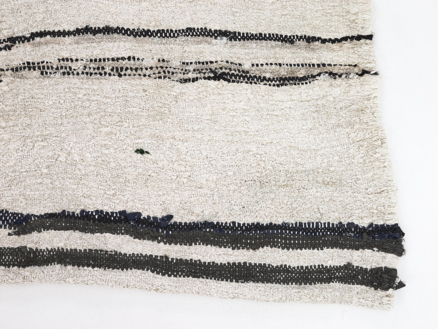 6x9 Area Kilim rug, Turkish Vintage Hemp Kilim rug,White Black Kilim rug , Bedroom rug, Minimalist decor, 9691