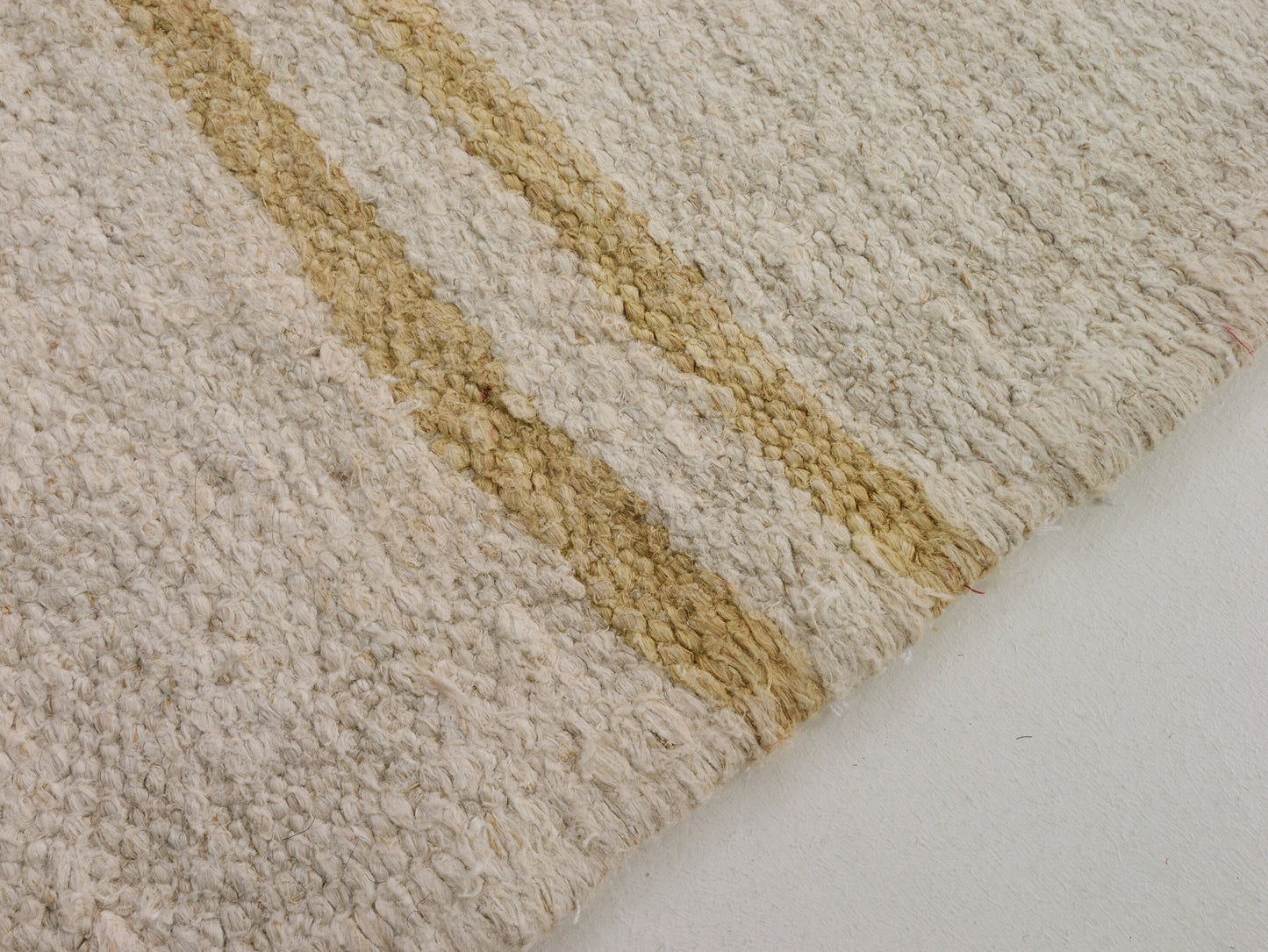 White Area Hemp Kilim rug, Vintage Turkish Kilim Rug 5x8, Handmade rug, Living room rug, Contemporary decor, Modern rug, 9686