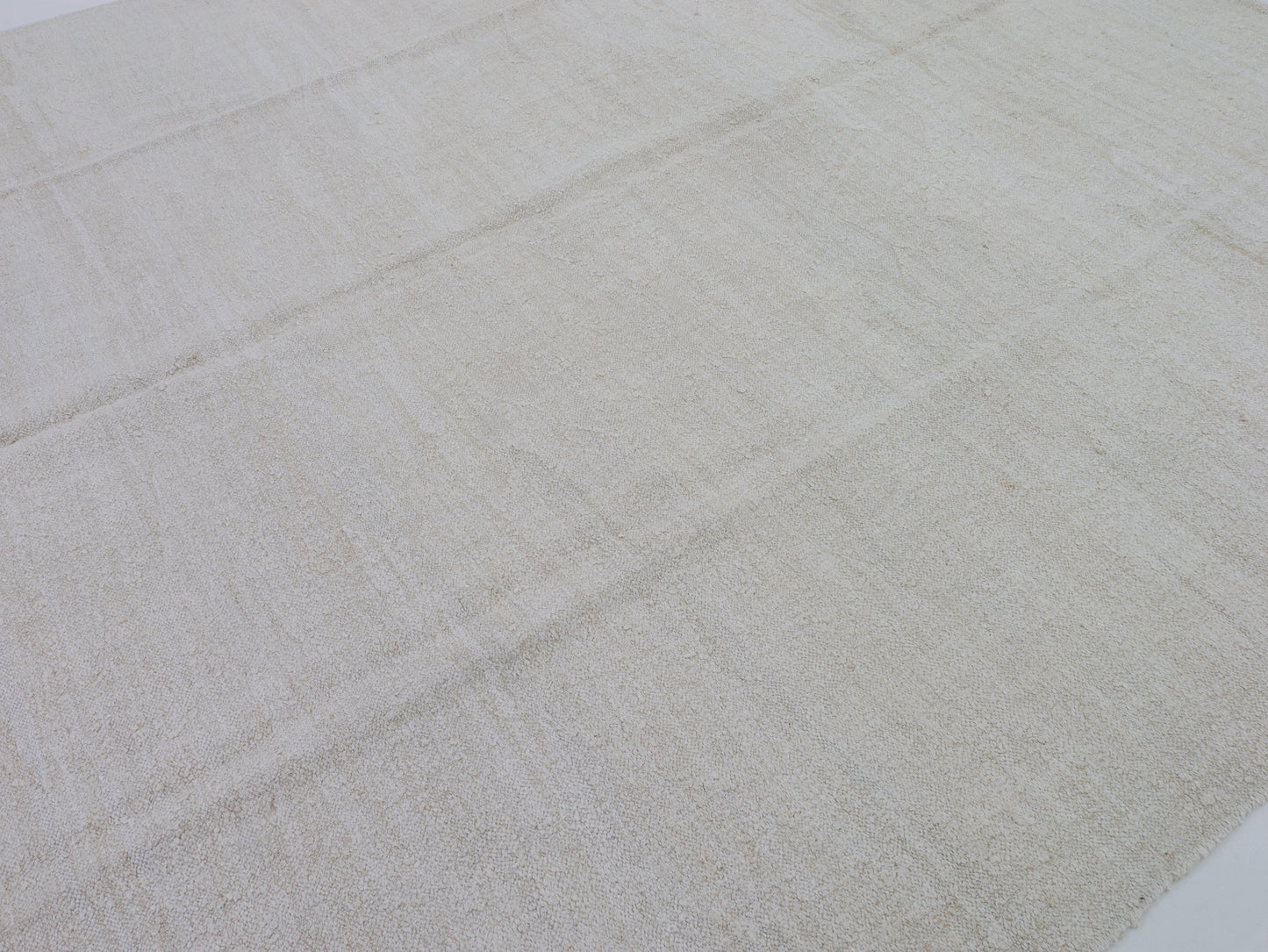 Vintage Kilim 10x12, Handmade Unique Kilim Rug, Turkish Kilim Rug, Area Muted Kilim Rug, Large Rug, Oversize Rug, White Hemp Rug, 10202