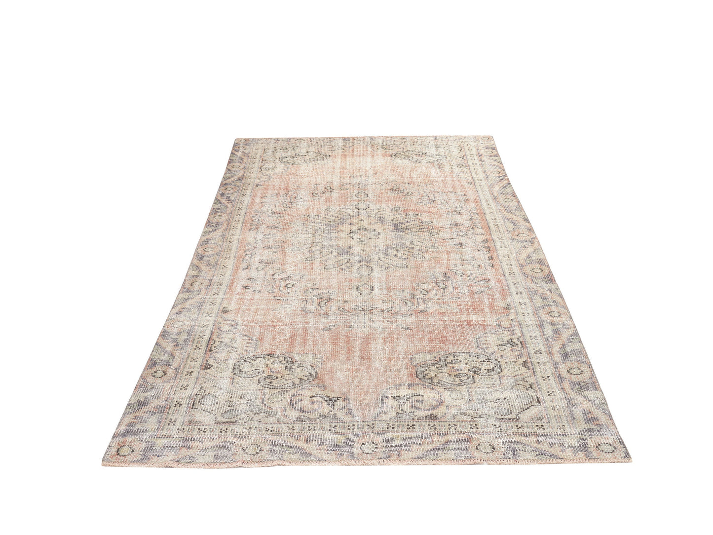 Turkey Rug, Rug 5x10, Vintage Rug, Handmade Rug, Oushak Rug, Area Rug, Living Room Rug, Neutral Rug, Bohemian Rug, Carpet Rug, 11559