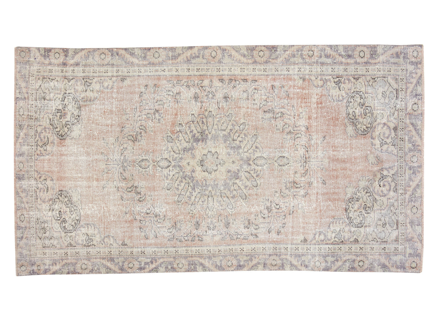 Turkey Rug, Rug 5x10, Vintage Rug, Handmade Rug, Oushak Rug, Area Rug, Living Room Rug, Neutral Rug, Bohemian Rug, Carpet Rug, 11559