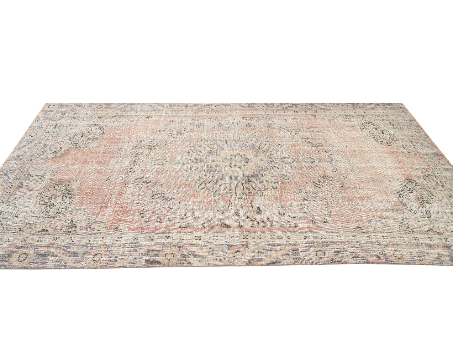 Turkey Rug, Rug 5x10, Vintage Rug, Handmade Rug, Oushak Rug, Area Rug, Living Room Rug, Neutral Rug, Bohemian Rug, Carpet Rug, 11559