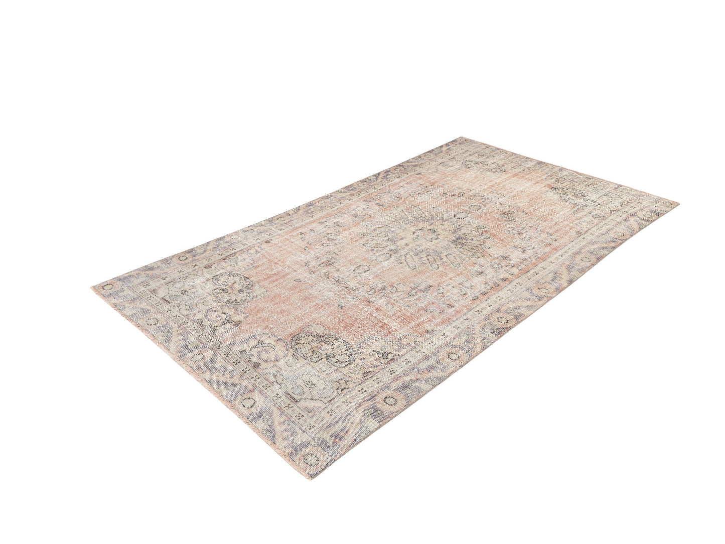 Turkey Rug, Rug 5x10, Vintage Rug, Handmade Rug, Oushak Rug, Area Rug, Living Room Rug, Neutral Rug, Bohemian Rug, Carpet Rug, 11559