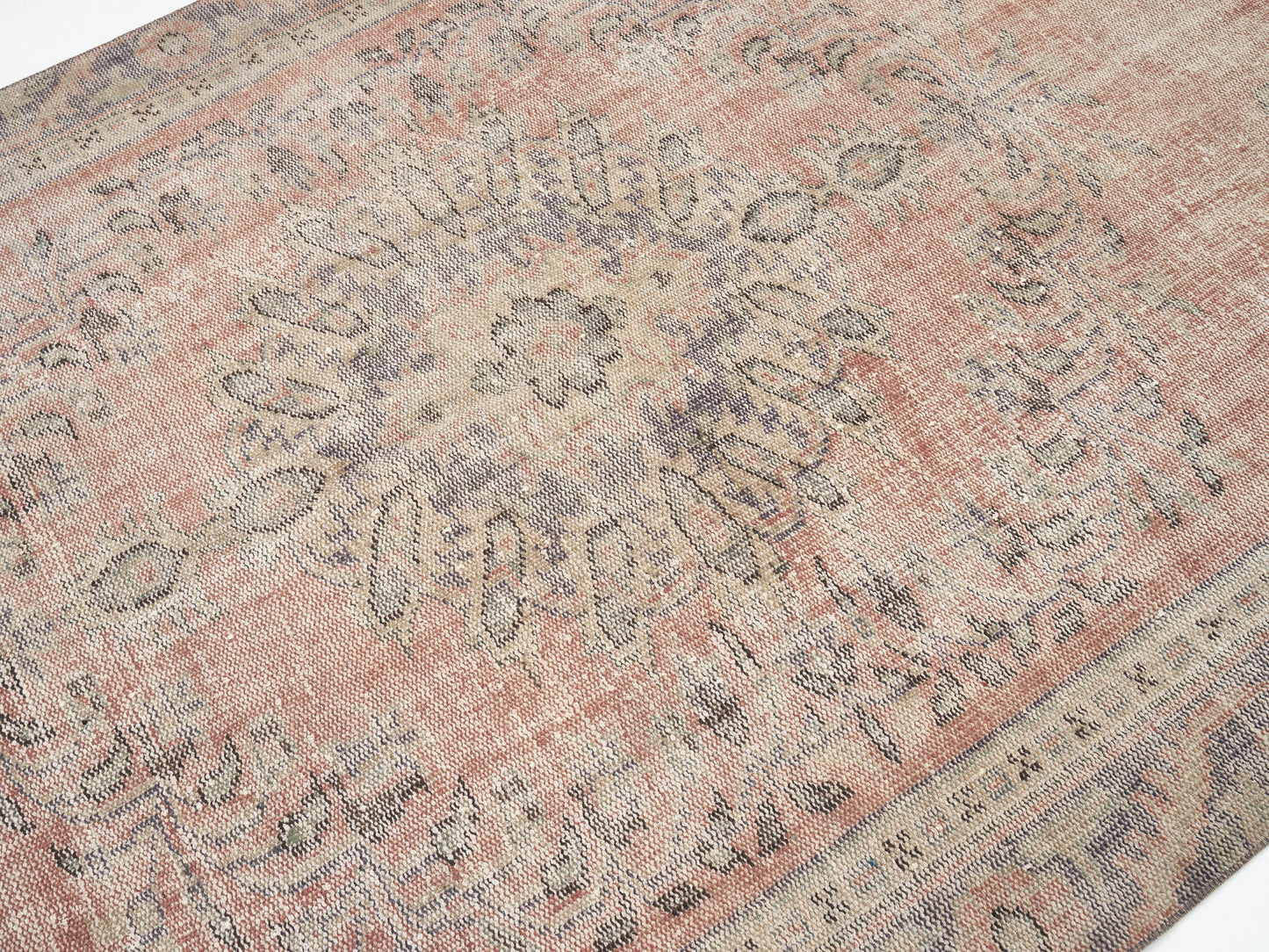 Turkey Rug, Rug 5x10, Vintage Rug, Handmade Rug, Oushak Rug, Area Rug, Living Room Rug, Neutral Rug, Bohemian Rug, Carpet Rug, 11559