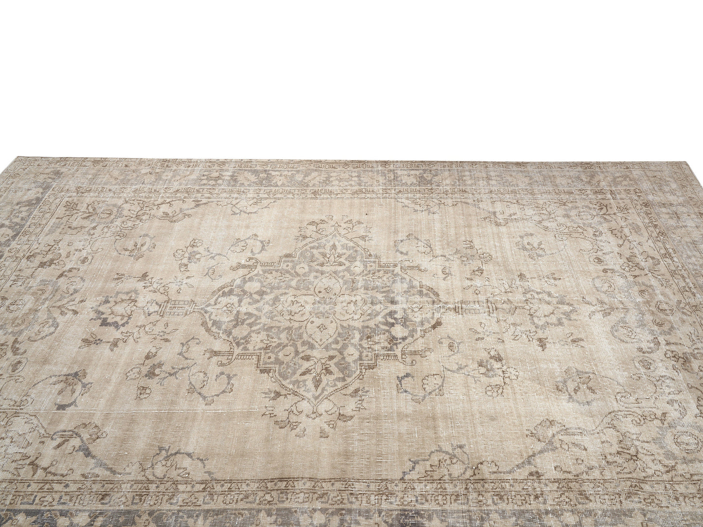 Handmade Area Rug, Turkish Oushak Unique Rug, Vintage Muted Rug,Neutral Floor Rug, Rug 6x10, Coastal Decor, Turkey Rug, Oushak Carpet, 11492