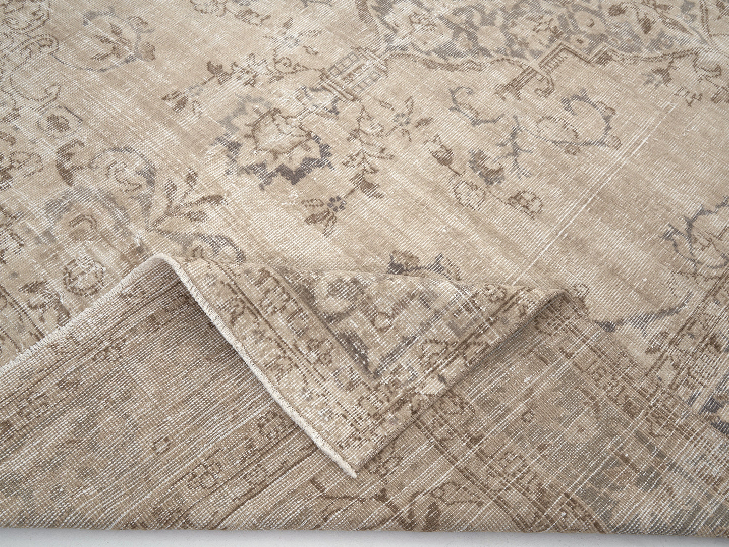 Handmade Area Rug, Turkish Oushak Unique Rug, Vintage Muted Rug,Neutral Floor Rug, Rug 6x10, Coastal Decor, Turkey Rug, Oushak Carpet, 11492
