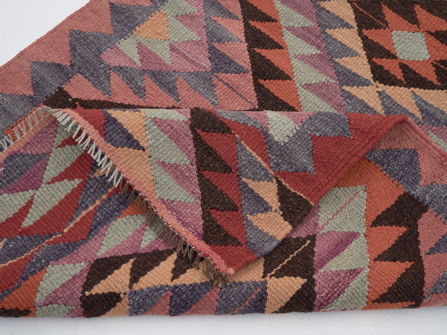 Vintage Runner, Turkish Runner, Oushak Runner, Hallway Runner, Bohemian Rug, Anatolia Rug, Rug Runner 3x9, Kilim Runner Rug, 11377