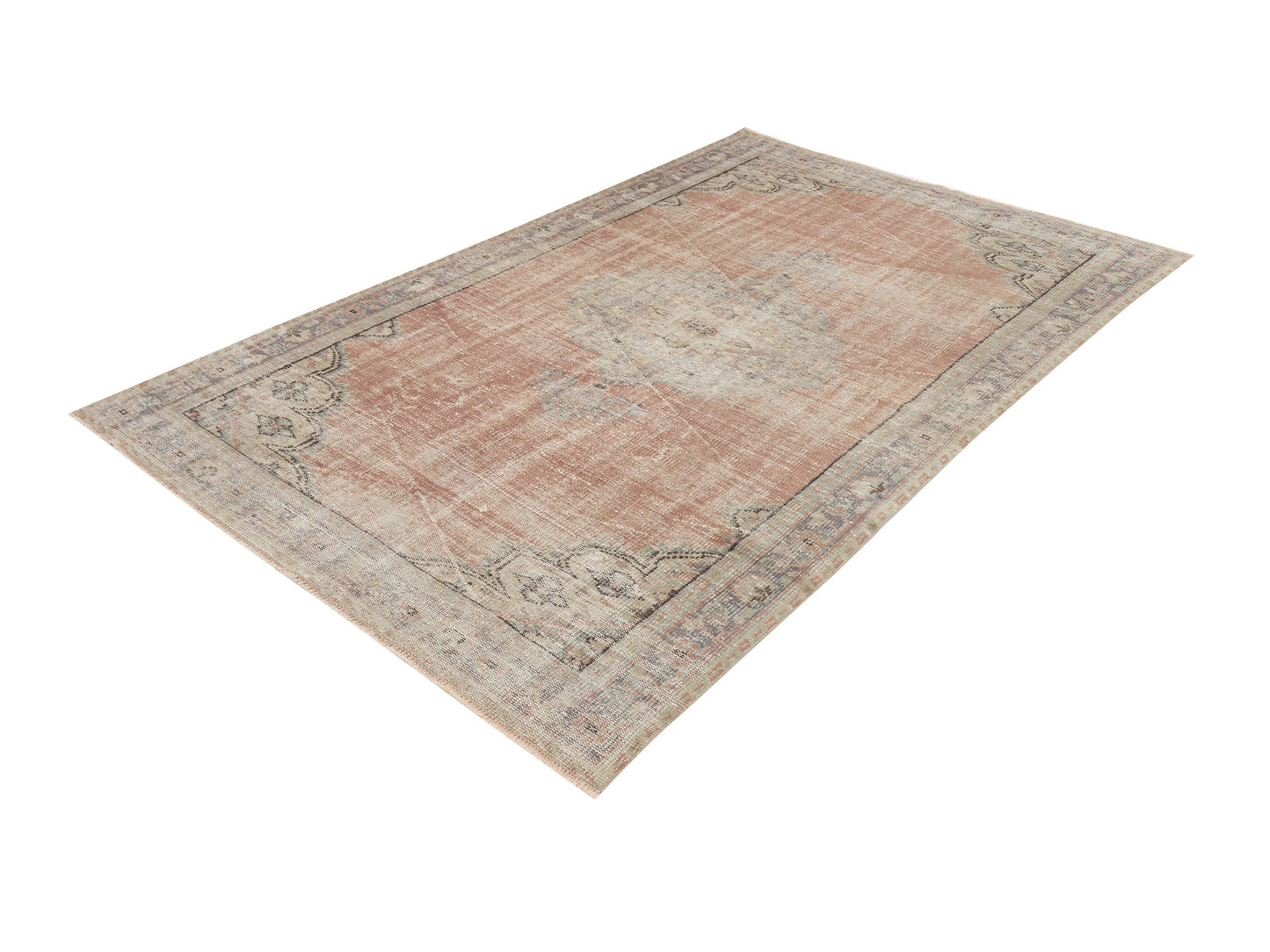 Oushak Rug, Area Rug, Vintage Rug, Turkish Rug, Handmade Rug, Living Room Rug, Turkish Carpet, Neutral Rug, Anatolia Rug, Rug 5x8, 12150