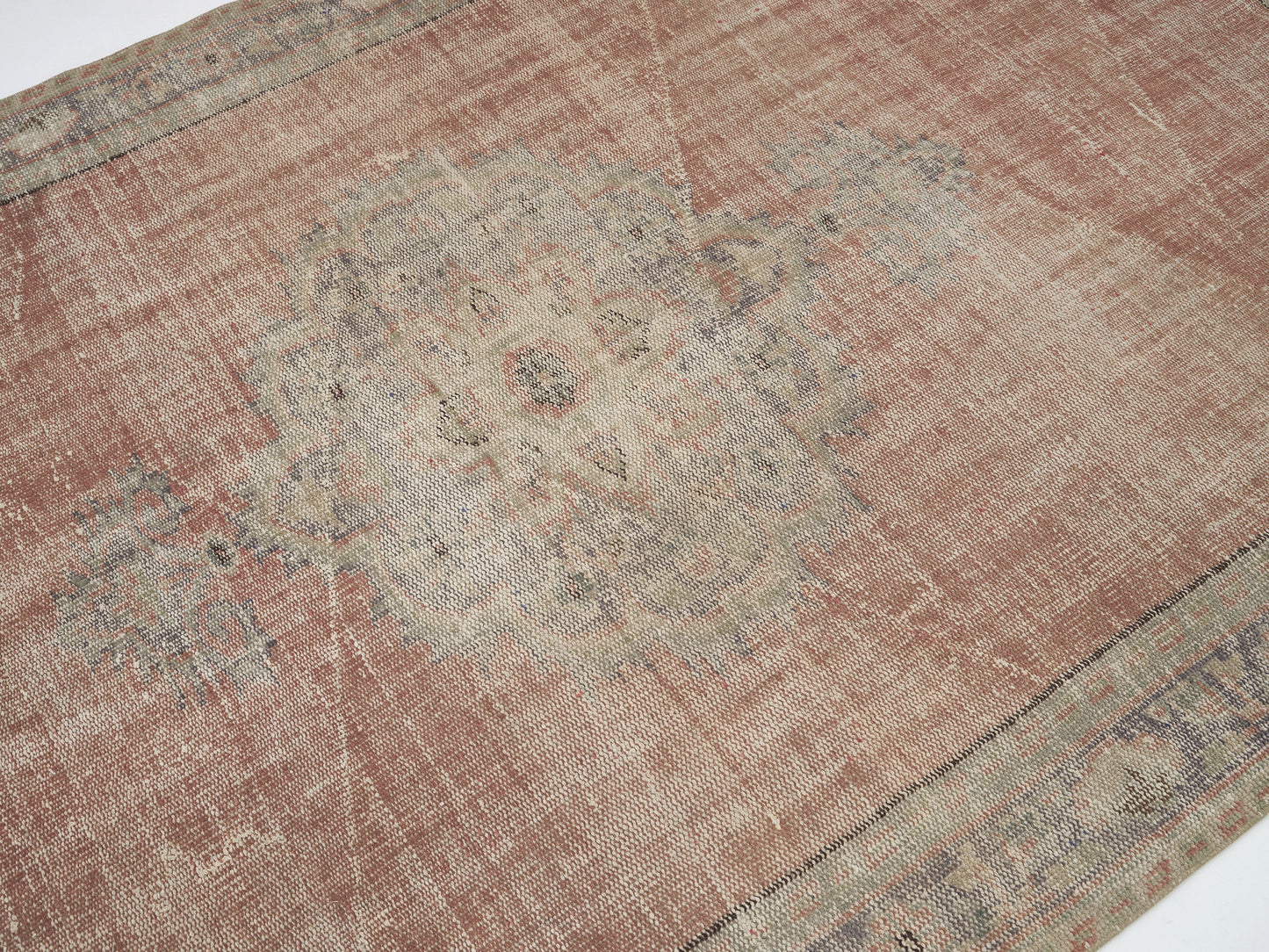 Oushak Rug, Area Rug, Vintage Rug, Turkish Rug, Handmade Rug, Living Room Rug, Turkish Carpet, Neutral Rug, Anatolia Rug, Rug 5x8, 12150