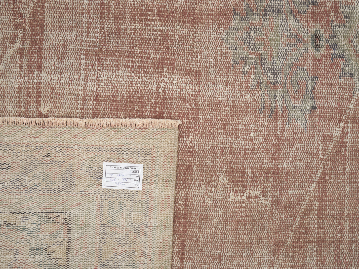 Oushak Rug, Area Rug, Vintage Rug, Turkish Rug, Handmade Rug, Living Room Rug, Turkish Carpet, Neutral Rug, Anatolia Rug, Rug 5x8, 12150