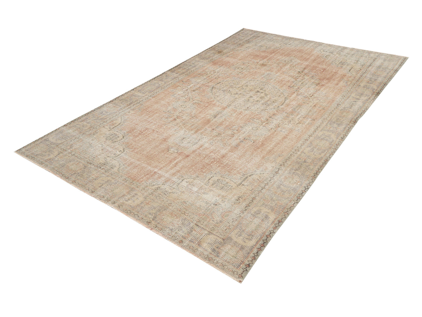 Scandinavian Rug, Oushak Rug, Vintage Rug, Handmade Rug, Area Rug, Turkish Rug, Neutral Rug, Turkey Rug, Bedroom Rug, Rug 6x10, 12123