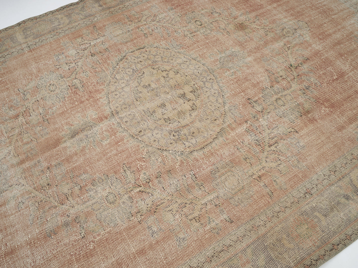 Scandinavian Rug, Oushak Rug, Vintage Rug, Handmade Rug, Area Rug, Turkish Rug, Neutral Rug, Turkey Rug, Bedroom Rug, Rug 6x10, 12123
