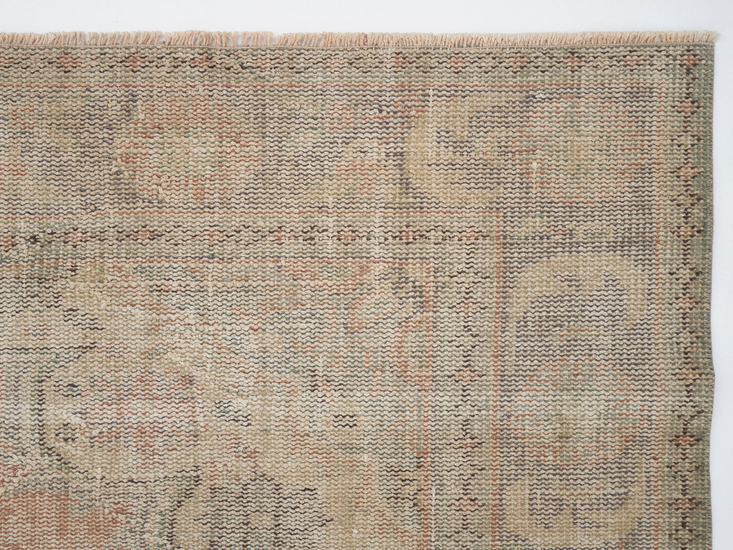 Scandinavian Rug, Oushak Rug, Vintage Rug, Handmade Rug, Area Rug, Turkish Rug, Neutral Rug, Turkey Rug, Bedroom Rug, Rug 6x10, 12123