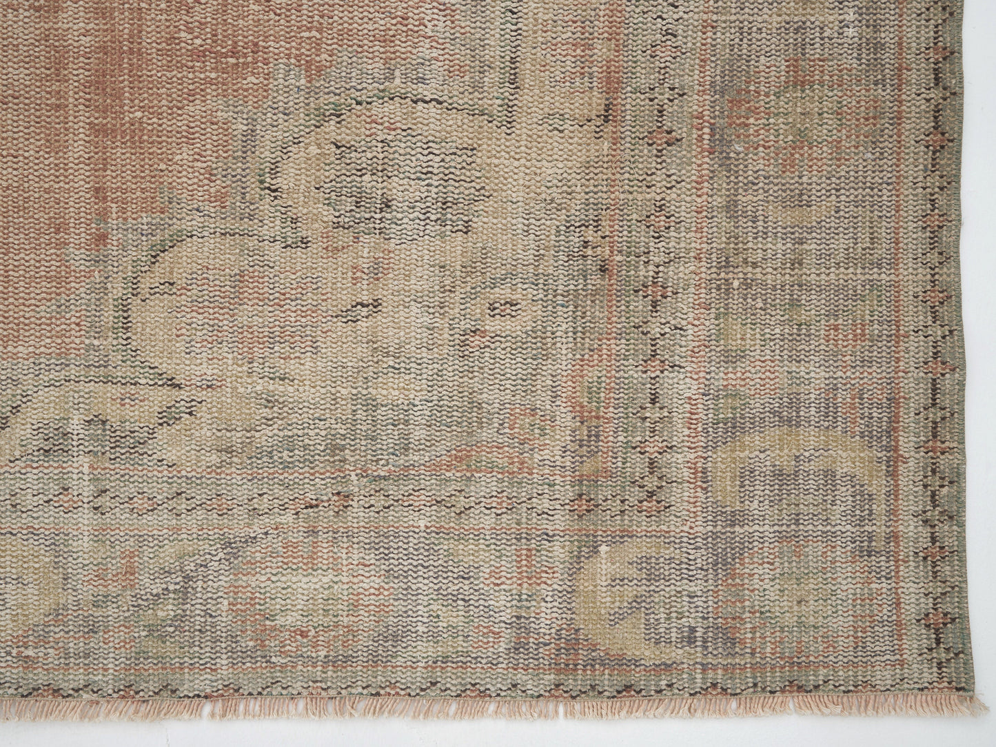 Scandinavian Rug, Oushak Rug, Vintage Rug, Handmade Rug, Area Rug, Turkish Rug, Neutral Rug, Turkey Rug, Bedroom Rug, Rug 6x10, 12123