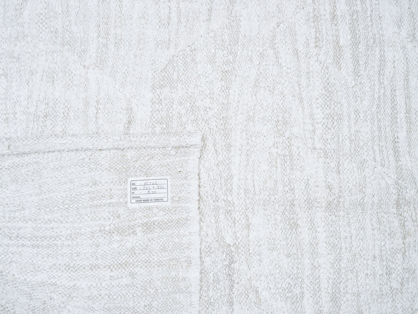 Vintage Kilim, Handmade Area Kilim Rug, Turkish Kilim, Neutral Rug, White Hemp Large Rug, Oversize Rug, Entryway Rug, Kilim Rug 8x11, 12542