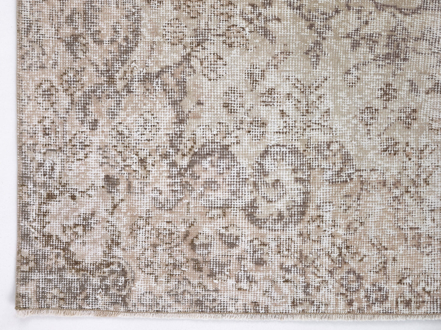 Vintage Rug, Turkish Oushak Rug, Handmade Rug 5x9, Neutral Area Faded Rug, Turkey Rug, Bedroom Rug, Scandinavian Rug, Carpet Rug, 10381