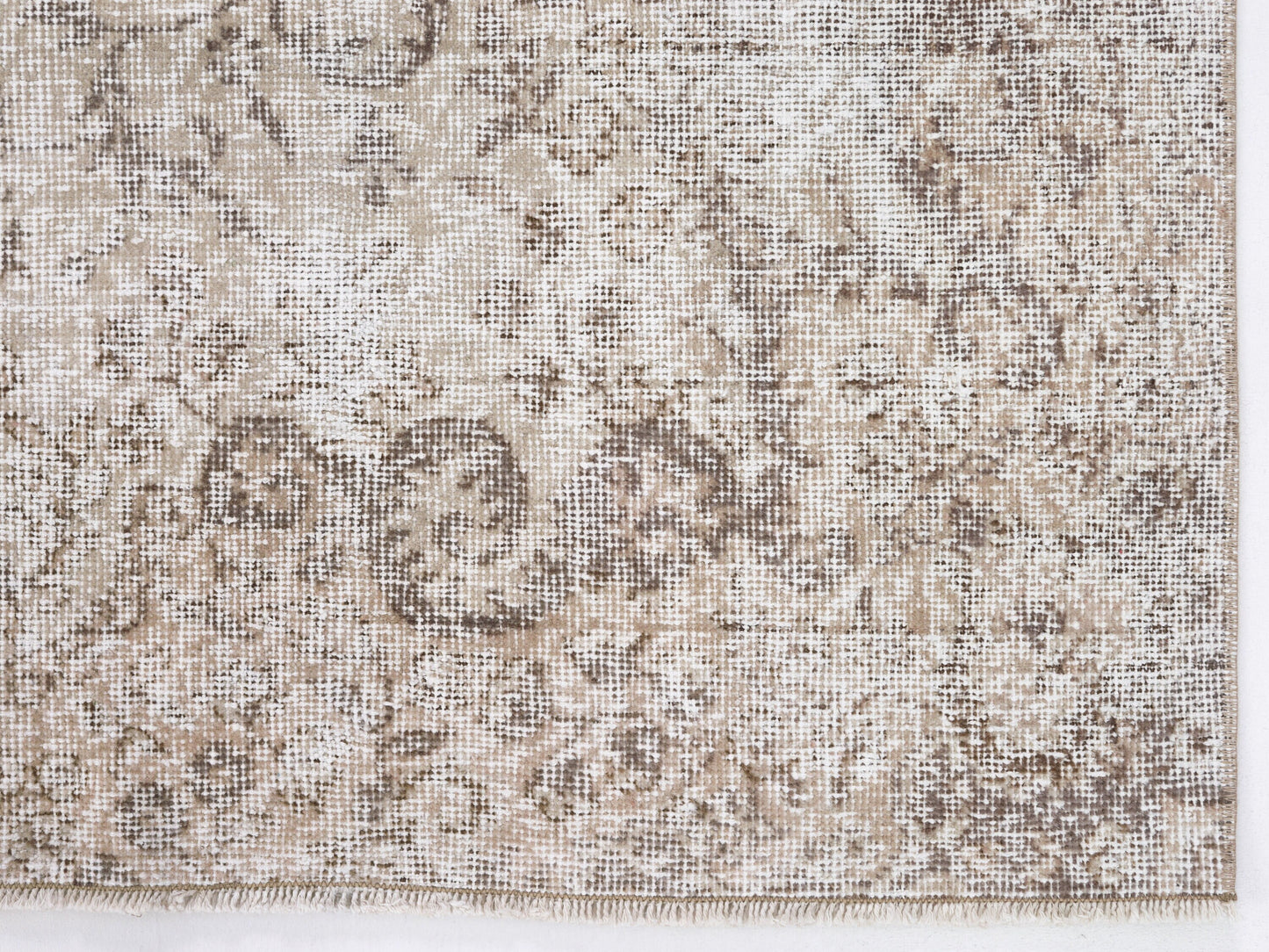 Vintage Rug, Turkish Oushak Rug, Handmade Rug 5x9, Neutral Area Faded Rug, Turkey Rug, Bedroom Rug, Scandinavian Rug, Carpet Rug, 10381