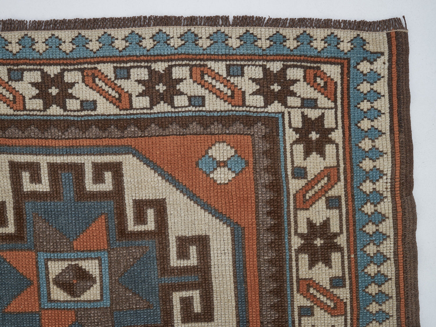 Turkish Rug, Vintage Handmade Rug, Bohemian Rug, Area Antique Rug, Eclectic Rug, Oushak Faded Rug, Kid Room Rug, Square Rug, Rug 3x4, 12250