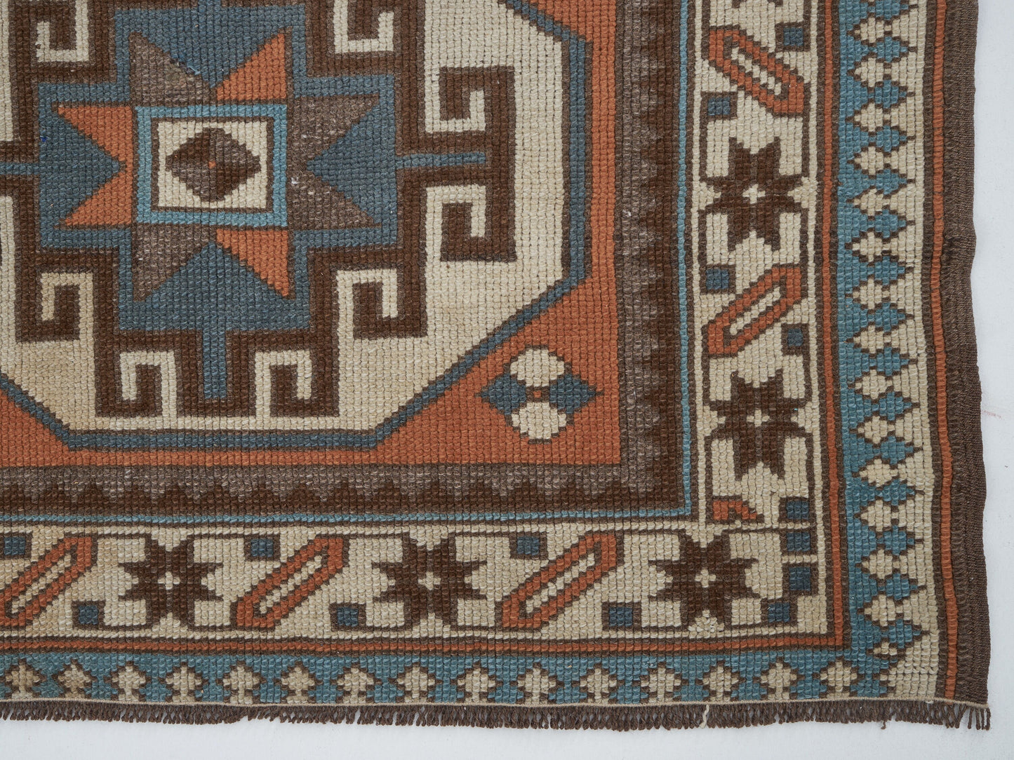 Turkish Rug, Vintage Handmade Rug, Bohemian Rug, Area Antique Rug, Eclectic Rug, Oushak Faded Rug, Kid Room Rug, Square Rug, Rug 3x4, 12250