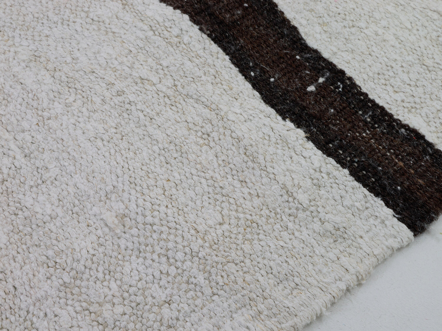 Turkish Kilim, Handmade Flat Weave Kilim Rug, Area Striped Kilim Rug, Coastal Decor, Oversize Rug, Large Hemp Rug, Kilim Rug 10x13, 8830