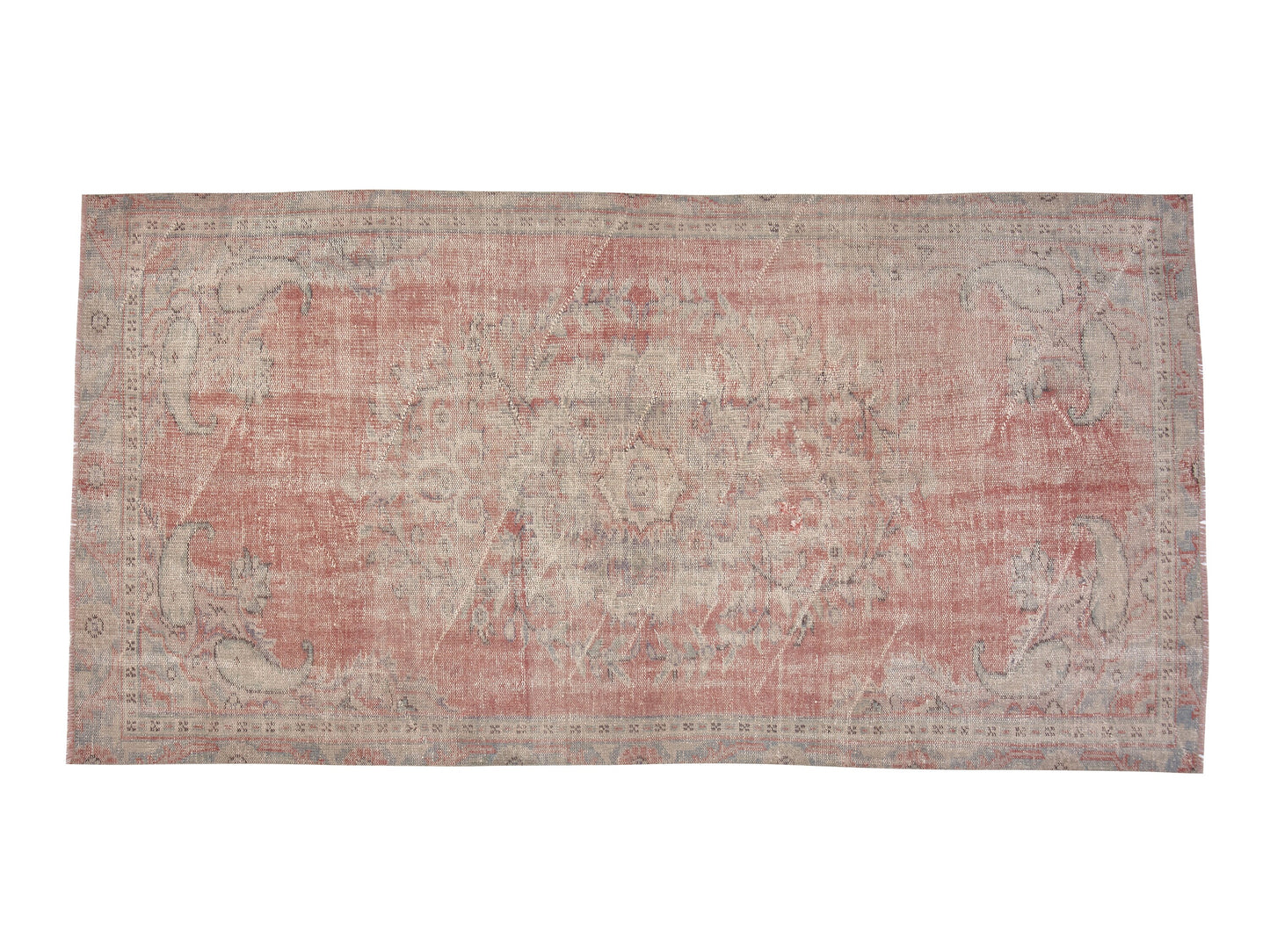 Oushak Handmade Area Rug, Turkish Vintage Antique Rug, Kid Room Rug, Anatolia Rug, Turkey Rug, Vintage Carpet, Bohemian Rug, Rug 5x9, 12065