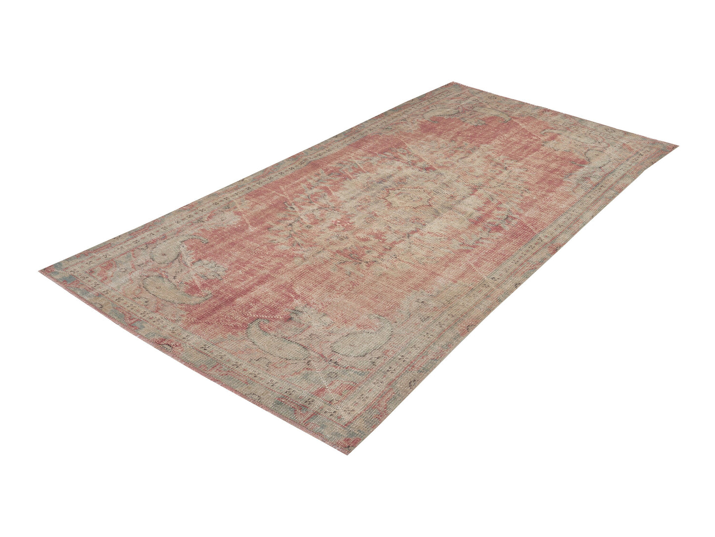Oushak Handmade Area Rug, Turkish Vintage Antique Rug, Kid Room Rug, Anatolia Rug, Turkey Rug, Vintage Carpet, Bohemian Rug, Rug 5x9, 12065