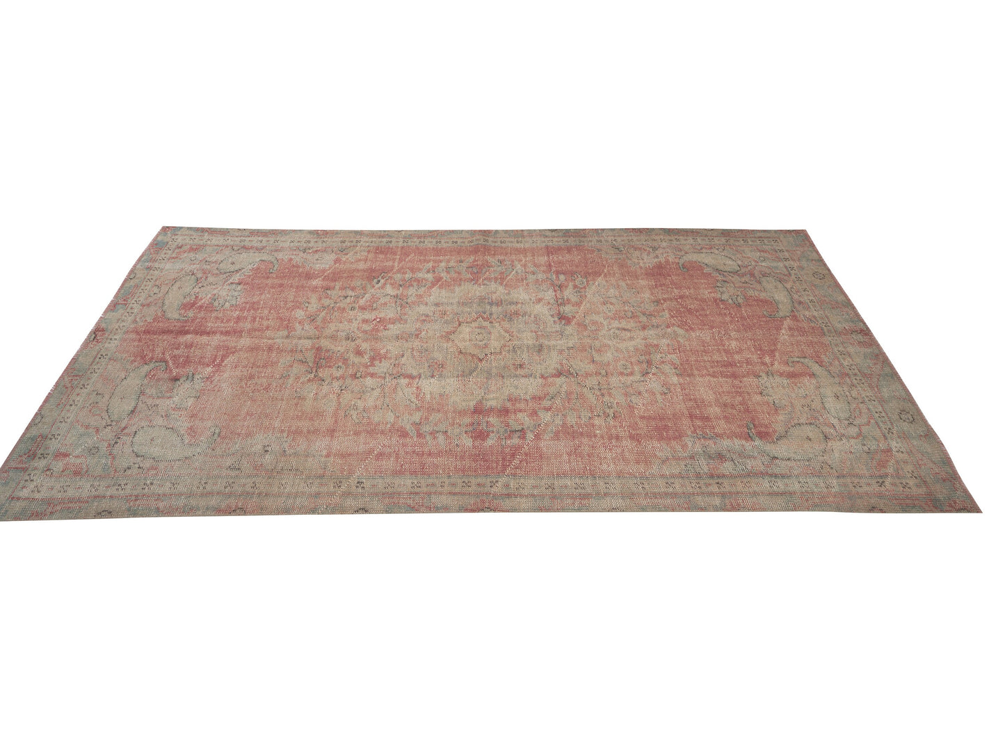 Oushak Handmade Area Rug, Turkish Vintage Antique Rug, Kid Room Rug, Anatolia Rug, Turkey Rug, Vintage Carpet, Bohemian Rug, Rug 5x9, 12065