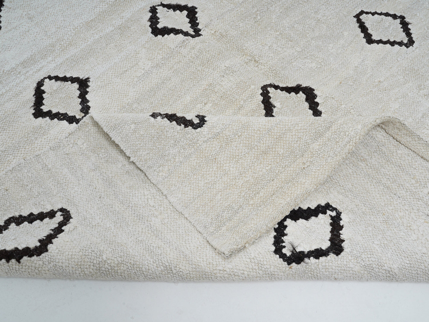 Area Kilim Rug, Turkish Kilim, Vintage Kilim, Handmade Kilim Rug, Neutral White Rug, Oversize Kilim Rug, Large Rug, Kilim Rug 11x14, 12810
