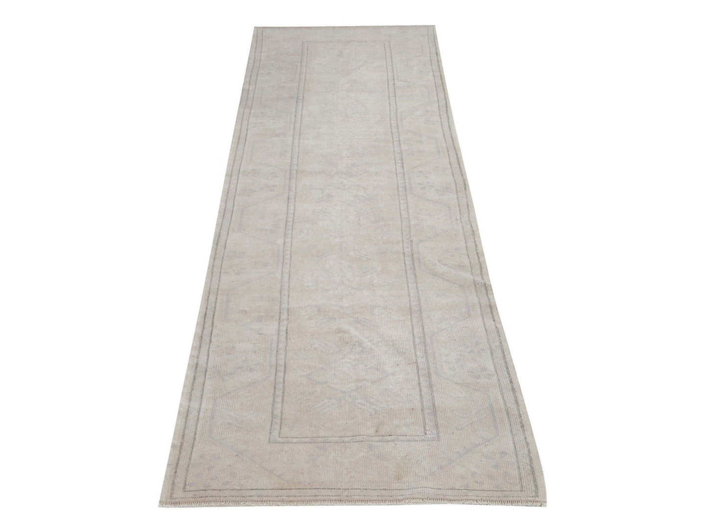 Runner Rug 3x10, Oushak Runner, Vintage Runner, Turkish Handmade Runner Rug, Long Narrow Runner Rug, Kitchen Runner, Floor Runner Rug, 12367