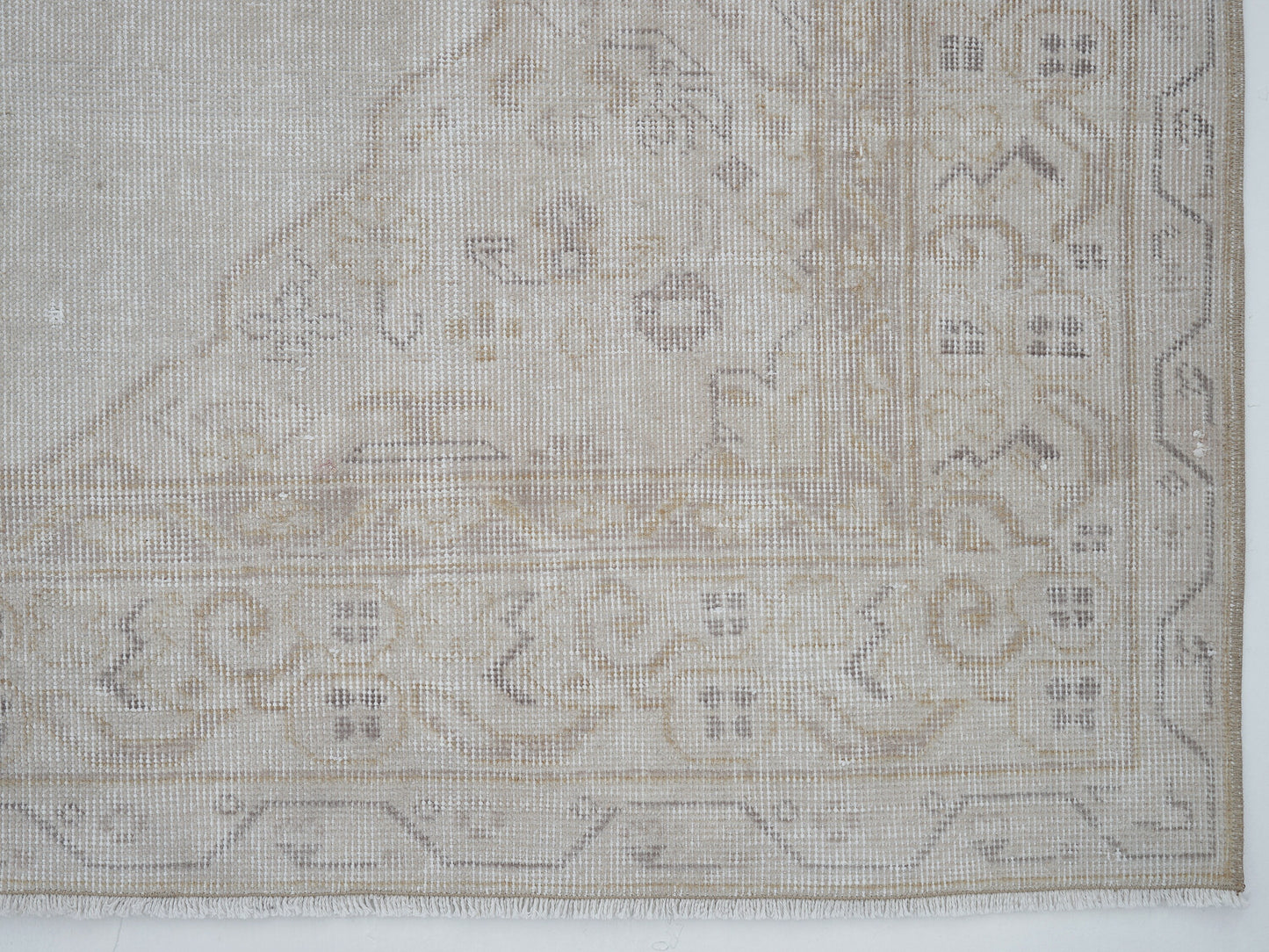 Carpet Rug, Turkish Rug, Vintage Rug, Handmade Rug, Oushak Rug, Area Rug, Neutral Rug, Living Room Rug, Vintage Carpet, Rug 6x9, 12434