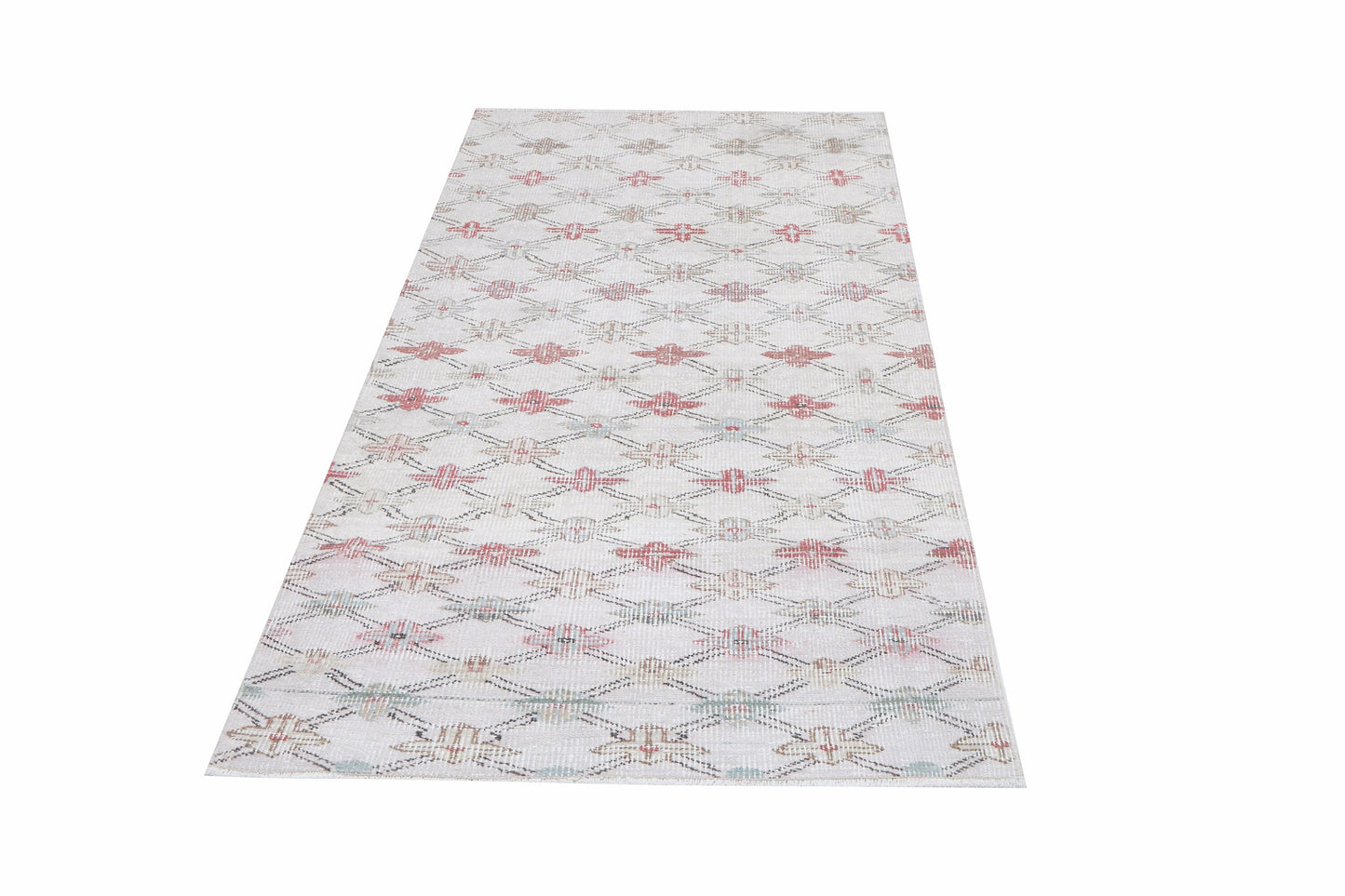 Vintage Rug, Turkish Rug, Oushak Rug, Handmade Rug, Area Rug, Neutral Rug, Coastal Decor, Living Room Rug, Turkey Rug, Rug 3x7, 12313