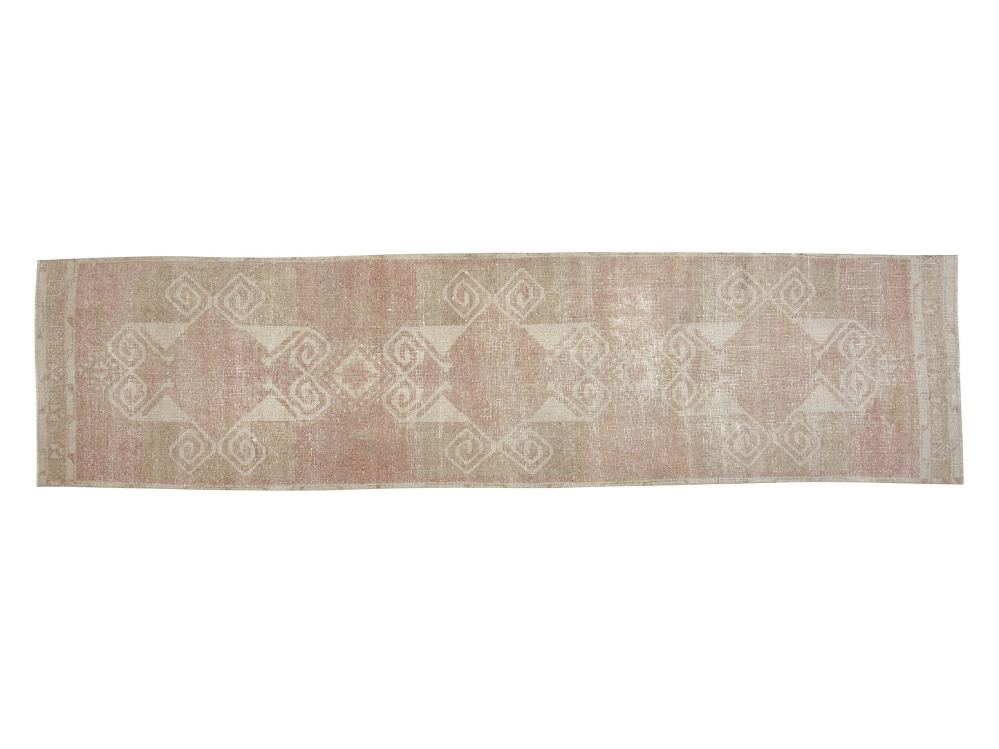 Runner Rug 3x11, Turkish Runner, Vintage Runner, Handmade Runner Rug, Long Runner, Carpet Runner, Entryway Rug, Scandinavian Rug, 12446