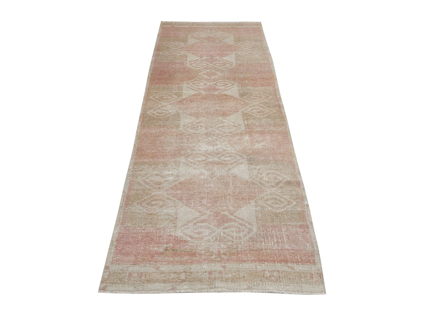 Runner Rug 3x11, Turkish Runner, Vintage Runner, Handmade Runner Rug, Long Runner, Carpet Runner, Entryway Rug, Scandinavian Rug, 12446