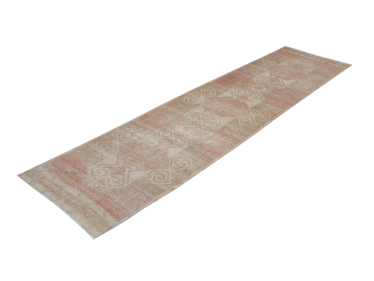 Runner Rug 3x11, Turkish Runner, Vintage Runner, Handmade Runner Rug, Long Runner, Carpet Runner, Entryway Rug, Scandinavian Rug, 12446