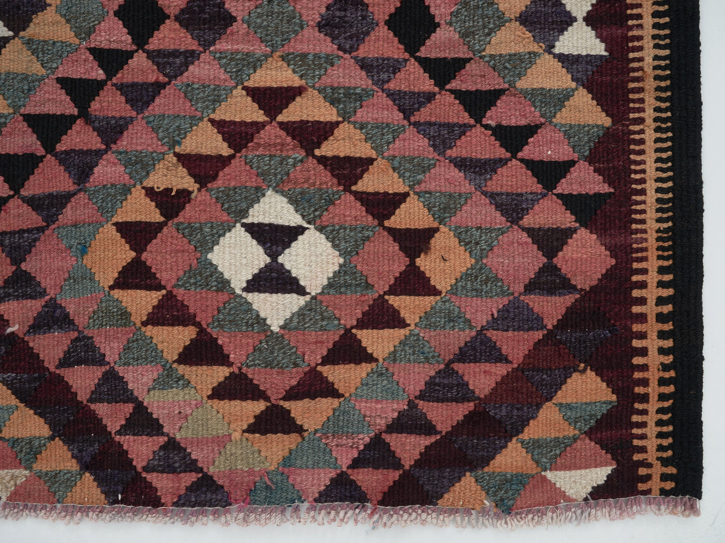 Oushak Runner, Vintage Runner, Handmade Runner Rug, Turkish Kilim Runner, Long Runner, Anatolia Rug, Bohemian Rug, Runner Rug 3x11, 11421
