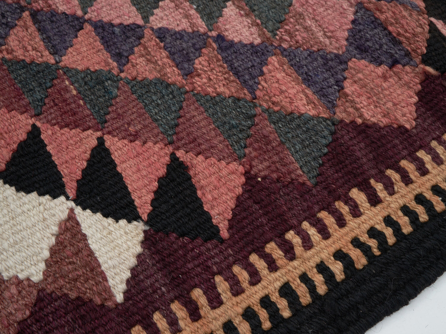 Oushak Runner, Vintage Runner, Handmade Runner Rug, Turkish Kilim Runner, Long Runner, Anatolia Rug, Bohemian Rug, Runner Rug 3x11, 11421