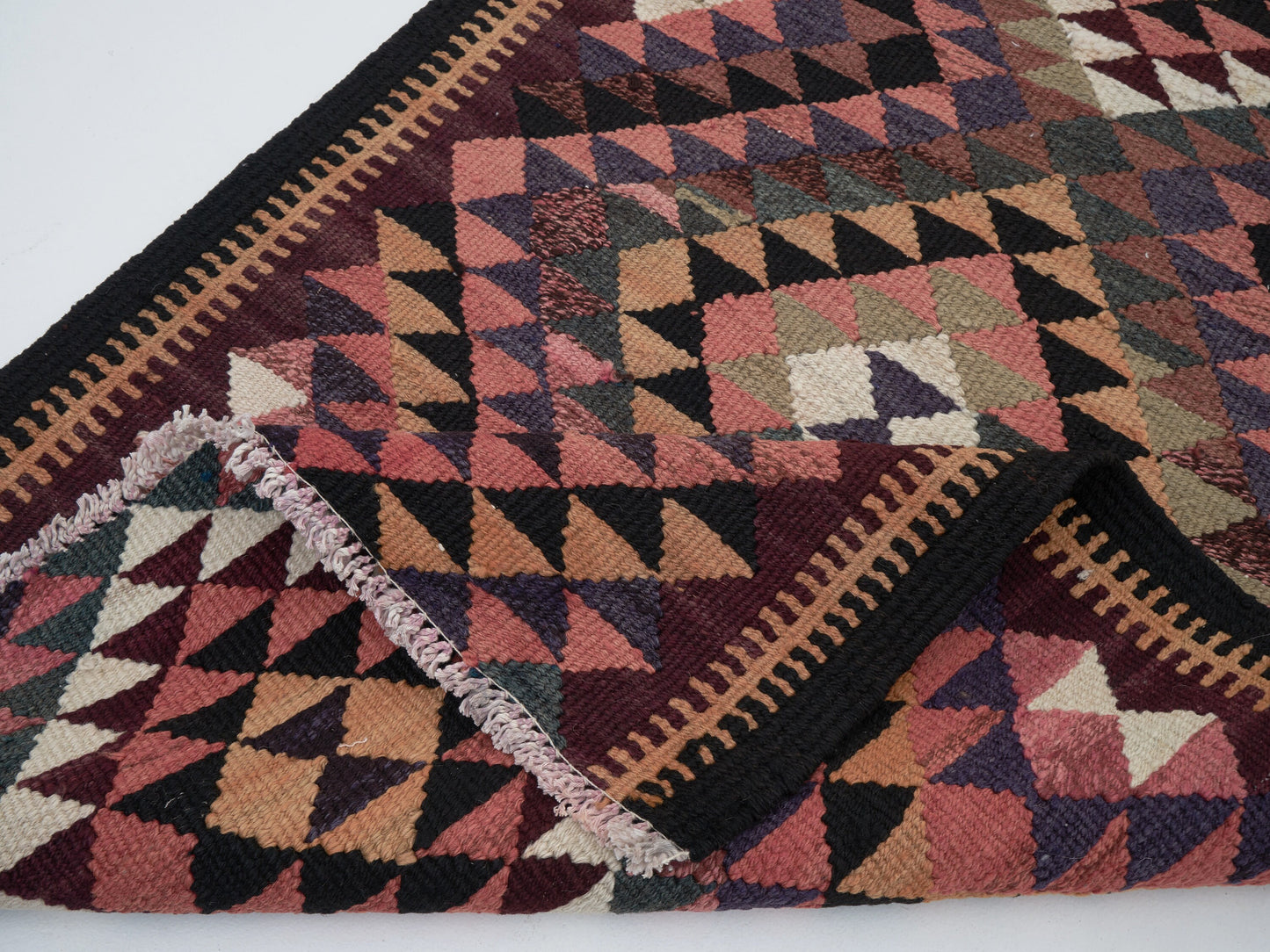 Oushak Runner, Vintage Runner, Handmade Runner Rug, Turkish Kilim Runner, Long Runner, Anatolia Rug, Bohemian Rug, Runner Rug 3x11, 11421