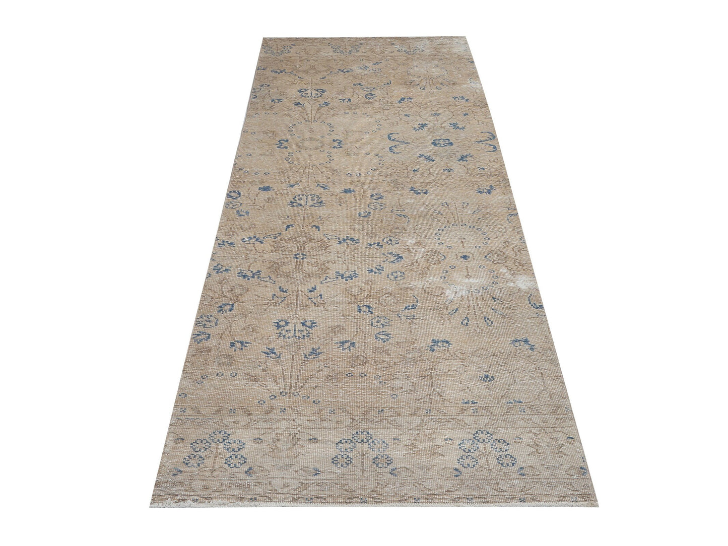 Carpet Runner, Turkish Runner, Vintage Runner, Handmade Runner Rug, Hallway Runner, Oushak Runner, Scandinavian Rug, Rug Runner 3x10, 12363